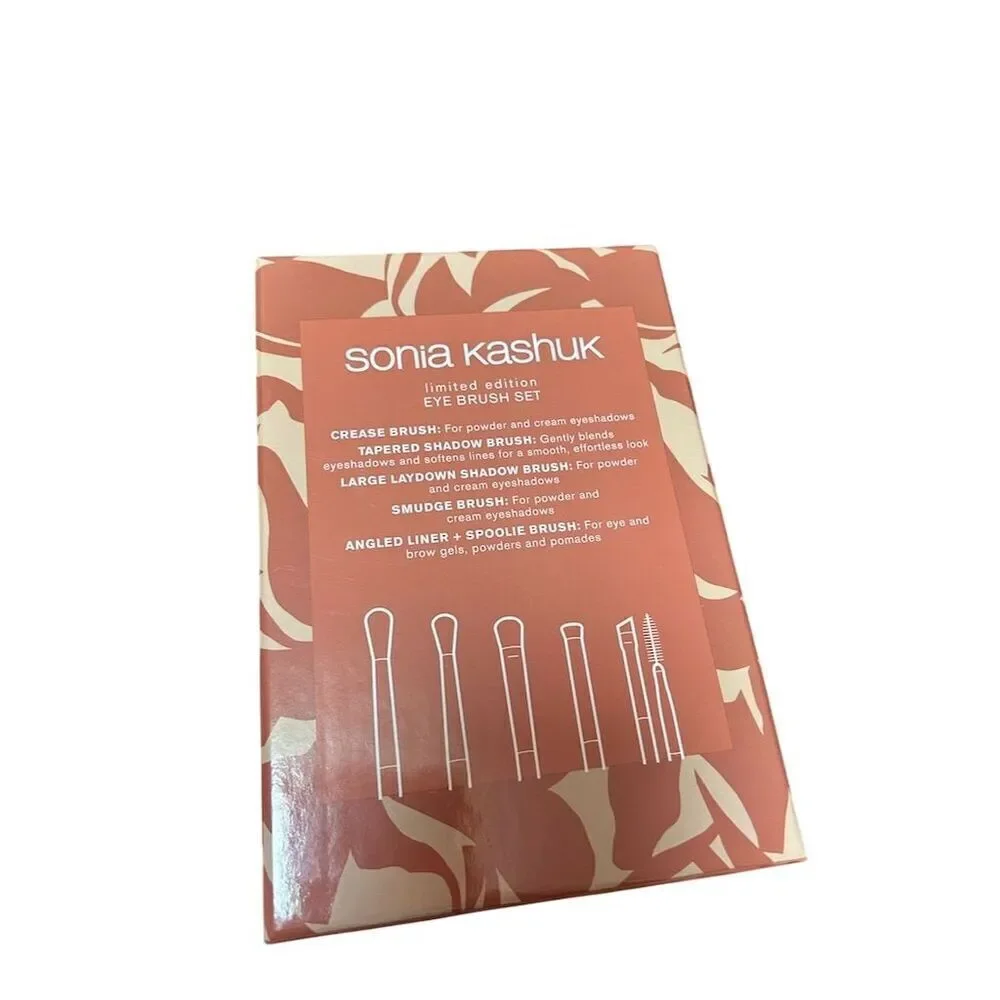 Sonia Kashuk Limited Edition Multicolor Eye Brush Set - 5 Pieces